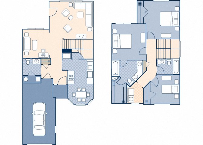 Floor Plans Fort Carson Family Homes Rental Homes in